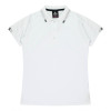 Watson Womens Polos White Black